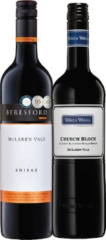 Beresford-Mclaren-Vale-Range-or-Wirra-Wirra-Church-Block-Range-750mL on sale