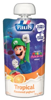 NEW+Pauls+Squeezie+Yoghurt+70g+Selected+Varieties