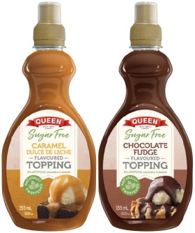 Queen+Sugar+Free+Topping+355mL+Selected+Varieties