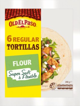 Old-El-Paso-Tortillas-Regular-6-Pack on sale