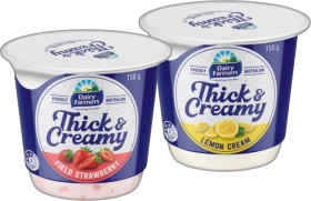 Dairy-Farmers-Thick-Creamy-Yoghurt-140150g-Selected-Varieties on sale