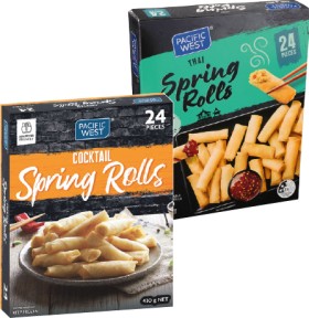 Pacific+West+Spring+Rolls+430g+Selected+Varieties