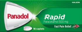 Panadol-Rapid-Paracetamol-500mg-Caplets-16-Pack on sale