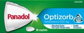 Panadol-Optizorb-Paracetamol-500mg-Caplets-16-Pack on sale