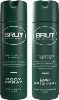 Brut+Original+24+Hr+Anti%E2%80%91perspirant+or+Body+Spray+130g