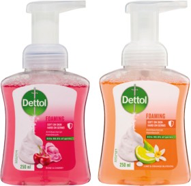 Dettol-Foaming-Hand-Wash-250mL-Selected-Varieties on sale
