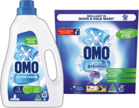 OMO-Laundry-Capsules-28-Pack-Liquid-2-Litre-or-Powder-2kg-Selected-Varieties on sale