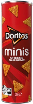 Doritos+Cheese+Supreme+120g+or+Twisties+Cheese+115g+Minis+Canister