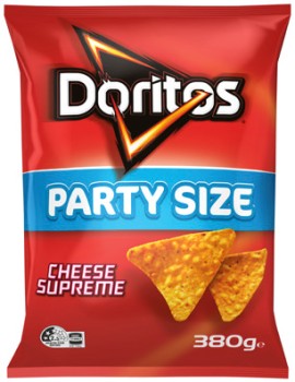 Doritos+Corn+Chips+or+Smith%CA%BCs+Crinkle+Cut+Chips+Party+Size+380g+Selected+Varieties
