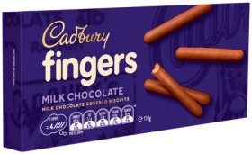 Cadbury+Milk+Chocolate+Fingers+114g+or+Freddo+Biscuits+167g