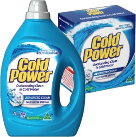 Cold+Power+Laundry+Liquid+2+Litre+or+Powder+2kg+Selected+Varieties