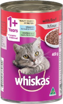 Whiskas-Wet-Cat-Food-400g-Selected-Varieties on sale