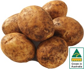 Australian+Brushed+Potatoes+2kg+Bag