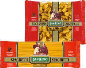 San+Remo+Pasta+375%E2%80%91500g+Selected+Varieties