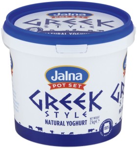 Jalna+Pot+Set+Greek+Style+Yoghurt+2kg+Selected+Varieties