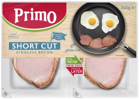 Primo+Twin+Pack+Short+Cut+Bacon%2C+Middle+Bacon+500g+or+Streaky+Bacon+430g