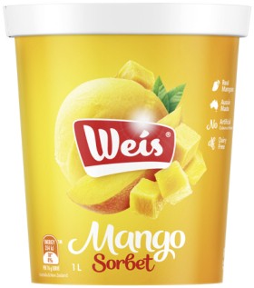 Weis+Mango+Sorbet+or+Half+%26amp%3B+Half+Mango+%26amp%3B+Vanilla+1+Litre