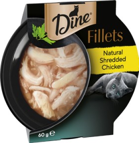 Dine+Fillets+Wet+Cat+Food+60g+Selected+Varieties