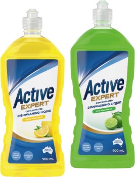 Active+Expert+Dishwashing+Liquid+900mL+Selected+Varieties