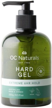 OC+Naturals+Extreme+6+HR+Hold+Hard+Hair+Gel+250g