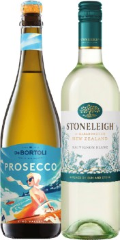 De+Bortoli+King+Valley+Prosecco+Range+or+Stoneleigh+Marlborough+Range+750mL