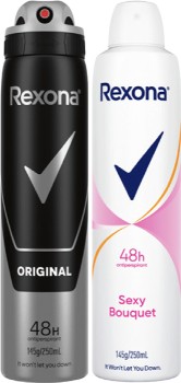 Rexona+Antiperspirant+Spray+250mL+Selected+Varieties