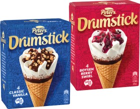 Peters-Drumstick-4-Pack-or-Minis-6-Pack-Selected-Varieties on sale