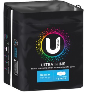 U-By-Kotex-Pads-616-Pack-Selected-Varieties on sale