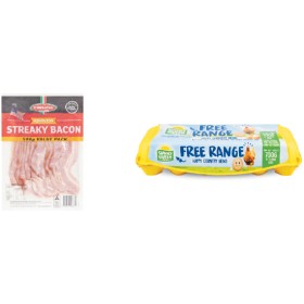 Sunny+Queen+Free+Range+Extra+Large+Eggs+700g+Pk+12+%26amp%3B+D%26rsquo%3BOrsogna+Streaky+Bacon+500g+%26ndash%3B+From+the+Fridge