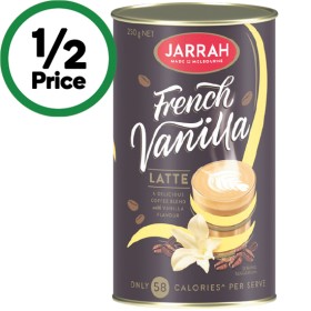 Jarrah+Coffee+Tins+250g+or+Hot+Chocolate+Sachets+Pk+10