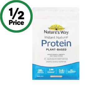 Natures-Way-Protein-Powder-400g on sale