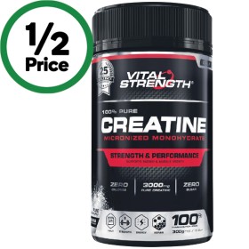 Vital-Strength-Creatine-300g on sale