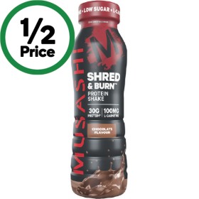 Musashi+Shred+%26amp%3B+Burn+Protein+Shake+375ml%23