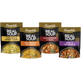 Campbells-Soup-Pouches-330g on sale