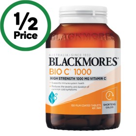 Blackmores+Bio+C+1000mg+Tablets+Pk+150%23