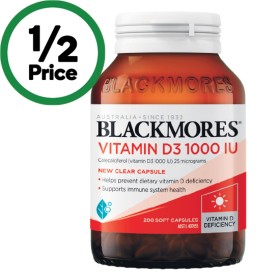 Blackmores-Vitamin-D3-1000-IU-Capsules-Pk-200 on sale