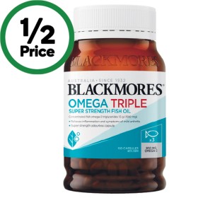 Blackmores+Omega+Triple+Super+Strength+Fish+Oil+Capsules+Pk+150%23