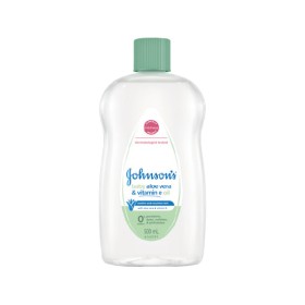 Johnsons-Aloe-Vera-Vitamin-E-Gentle-Soothing-Moisturising-Baby-Oil-500ml on sale