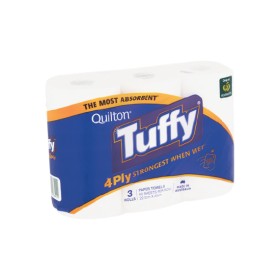 Quilton+Tuffy+4+Ply+Paper+Towel+Pk+3