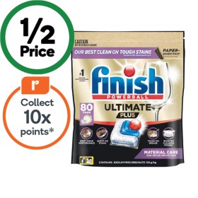Finish+Ultimate+Plus+Material+Care+Dishwasher+Tablets+Pk+80