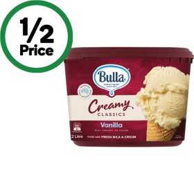 Bulla-Creamy-Classics-2-Litre on sale