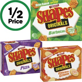 Arnotts-Shapes-Crackers-160-190g on sale