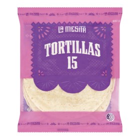 La-Mesita-Burrito-Tortillas-690g-Pk-15 on sale