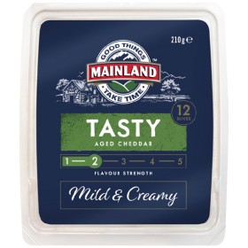 Mainland-Cheese-Slices-180-210g on sale