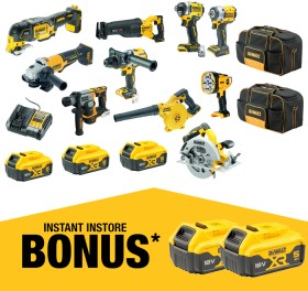 DeWALT-18V-XR-10-Piece-Combo-Kit on sale