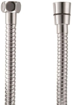 Flexispray+1.5m+Chrome+Double+Wound+Metal+Shower+Hose+40-5206