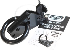 GRUNT+Black+E-Track+O-Ring+E-Track+Fitting