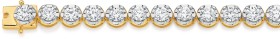 Alora-9ct-Gold-Lab-Grown-Diamond-Tennis-Bracelet on sale