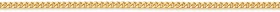 9ct-Gold-45cm-Solid-Curb-Chain on sale
