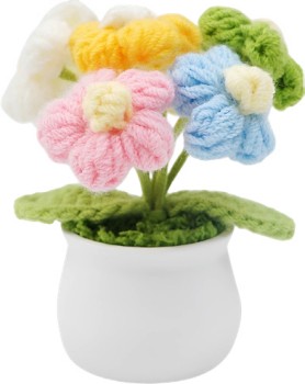 Multicoloured+Crochet+Flowers